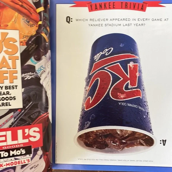 1995 Yankees Yearbook 45th Annual Edition Babe Ruth Hits 100. - Picture 11 of 11